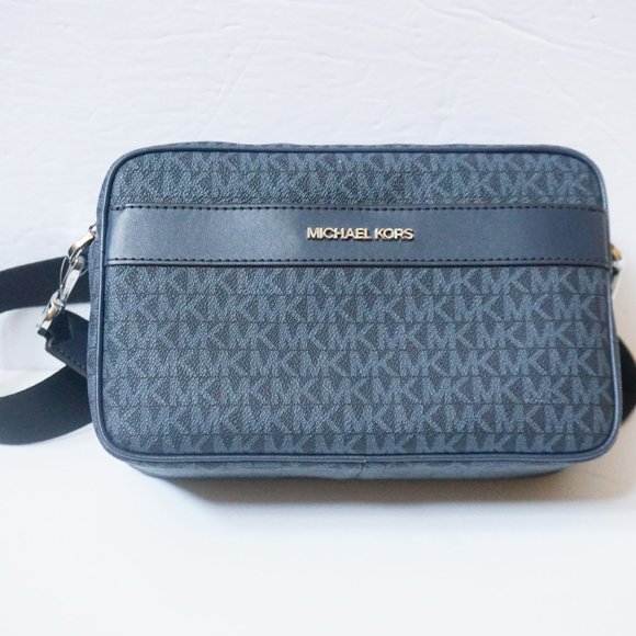 Michael Kors Kenly L Pocket Xbody Bag MK Admiral - Picture 6 of 12